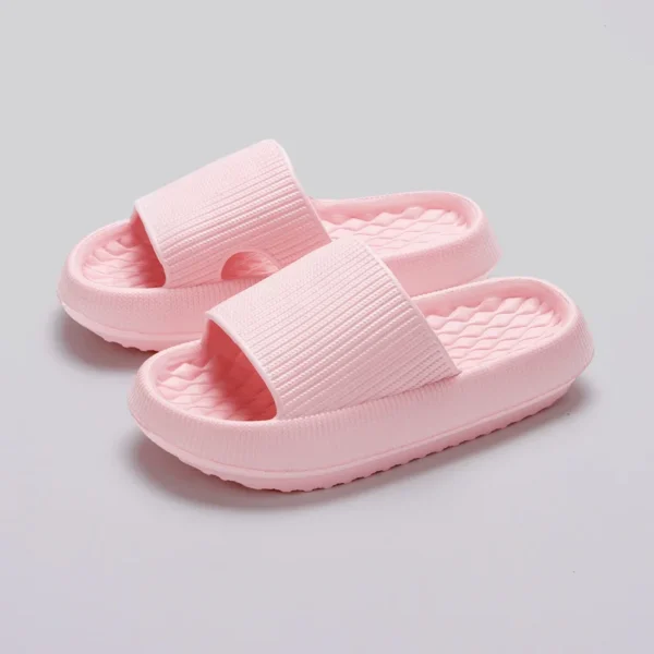 Women's Thick Platform Cloud Slippers EVA Soft Sole Pillow Slides Summer Beach Flip Flops Women Non Slip Bathroom Home Slippers - Image 7