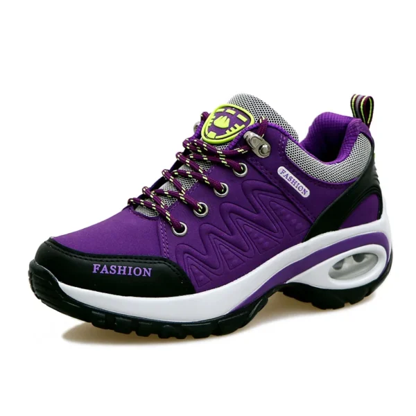 Women Sports Shoes Platform Sneakers Fashion Outdoor Hiking  Non-Slip Casual Shoes Low Top Running Shoes Women Footwear - Image 5