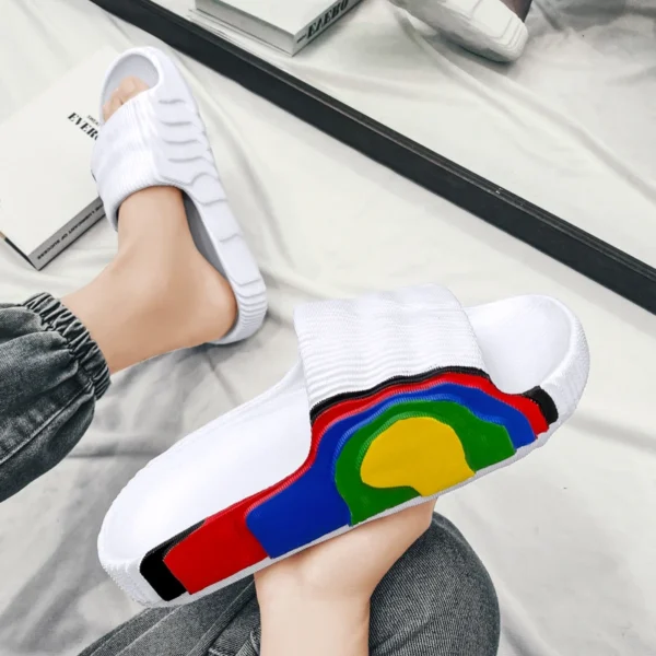 2022 Man Slippers Summer Beach Fashion New Eva Soft Women Sandals Thick Platform Leisure Ladies Indoor Bathroom Anti-slip Shoes - Image 14