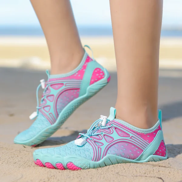 Women's Water Shoes, Light Soft Beach Shoes, Non-Slip Fast Drying Sports Shoes, Indoor Yoga Fitness Shoes, Swimming, Wading - Image 3