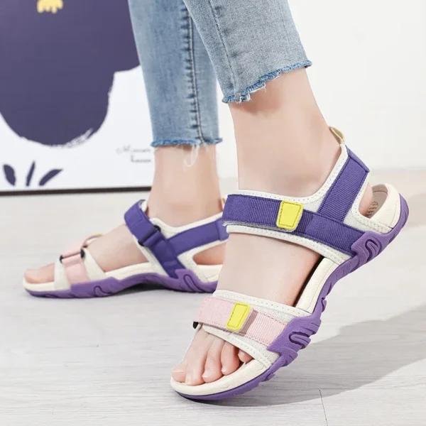 Women's Sandal Woman Summer Sandal 2023 Outdoor Sports Sandals Comfortable Beach Shoes Girl Non-slip Trekking Casual Sandal