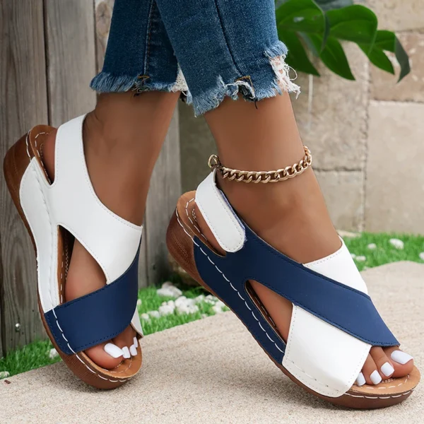 Women Sandals Wedge Heeled Sandals For Summer Shoes Women Heels Sandalias Mujer Lightweight Wedges Shoes Women's Summer Footwear - Image 7