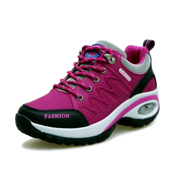 Women Sports Shoes Platform Sneakers Fashion Outdoor Hiking  Non-Slip Casual Shoes Low Top Running Shoes Women Footwear - Image 4