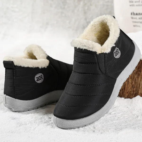 Women's Boots Warm Fur Winter Boots For Women Waterproof Snow Boots Ankle Botas Mujer 2023 Winter Shoes Women Winter Footwear - Image 3