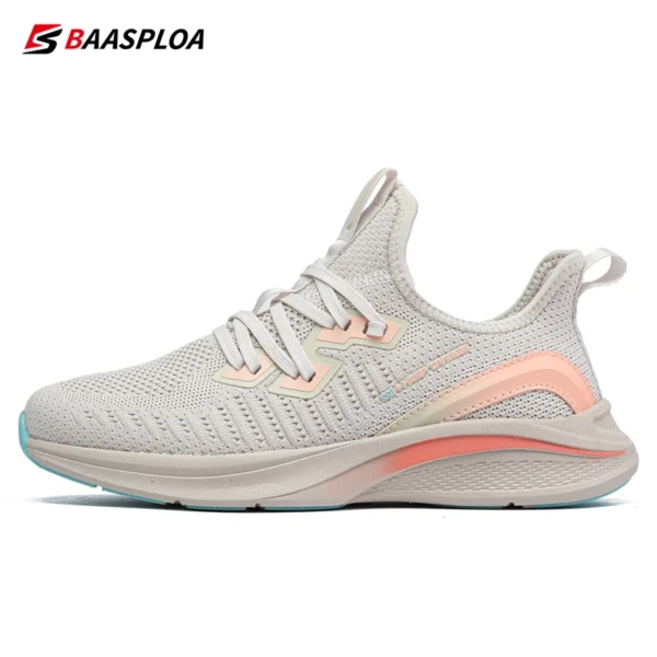 Baasploa Lightweight Running Shoes For Women Casual Women's Designer Mesh Sneakers Lace-Up Female Outdoor Sports Tennis Shoe - Image 11