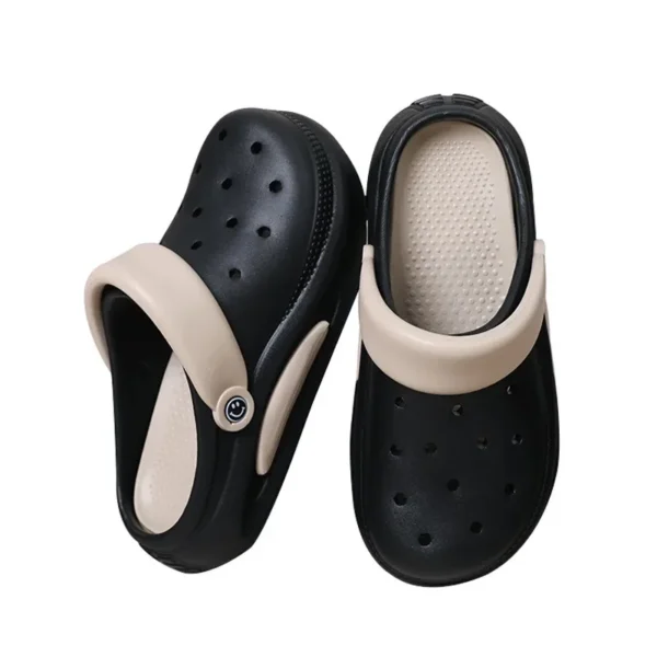 Clogs Women Sandals Summer Casual EVA Lightweight Outdoor Men 3cm Shoes Anti Slip Thick Sole Beach Slides Couple Garden Slipper - Image 6