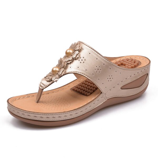 Women's Large Size Lightweight Non-slip Wear-resistant Massage Sandals - Image 8