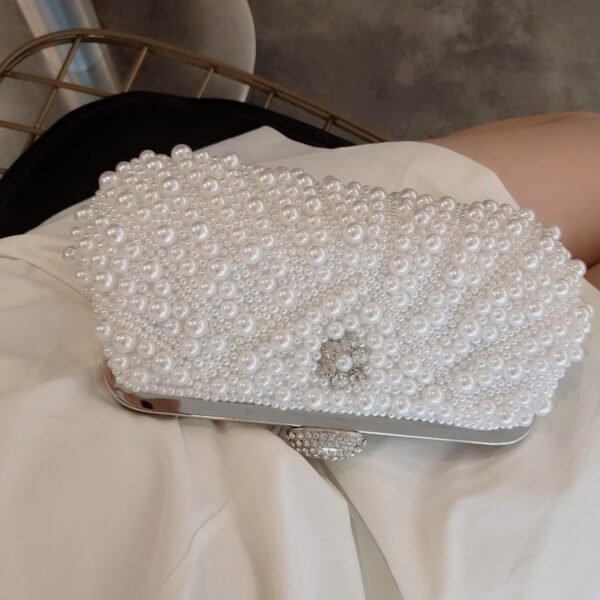 Banquet Pearl Cheongsam Crossover Clutch - Image 4