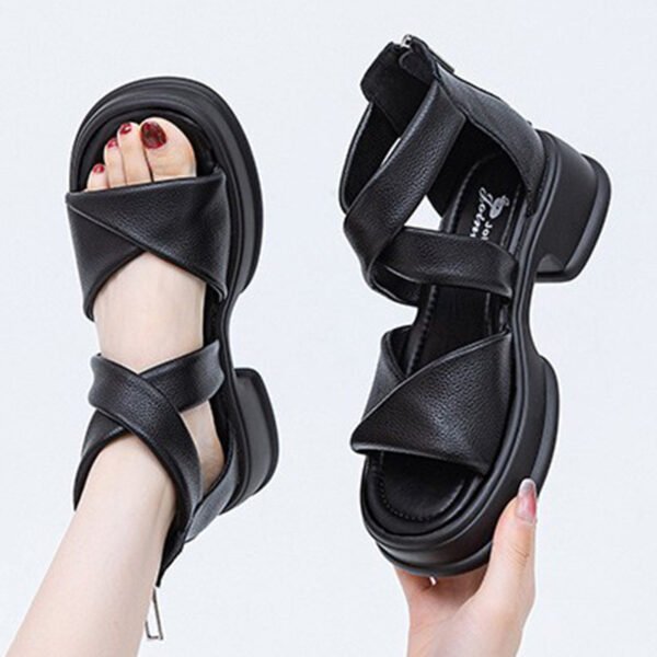 Women's Large Size Sandals With Soft Sole - Image 3