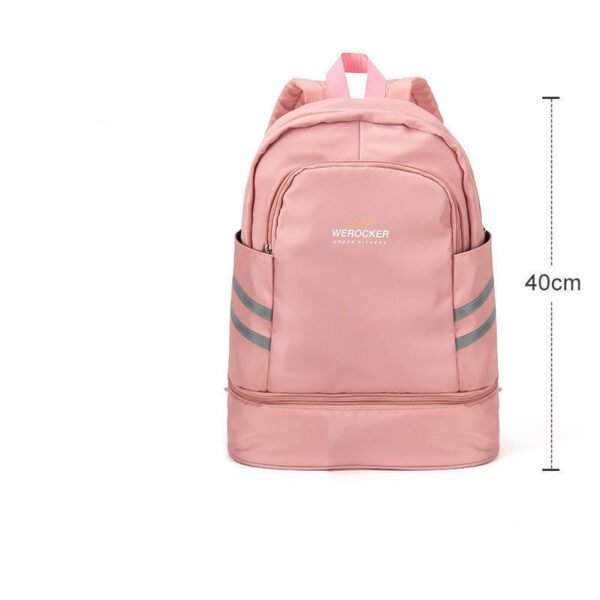 Women's Portable Folding Out Dry And Wet Separation Backpack - Image 5