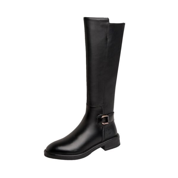 Below The Knee Knee-high Boots Knight Boots Women - Image 9