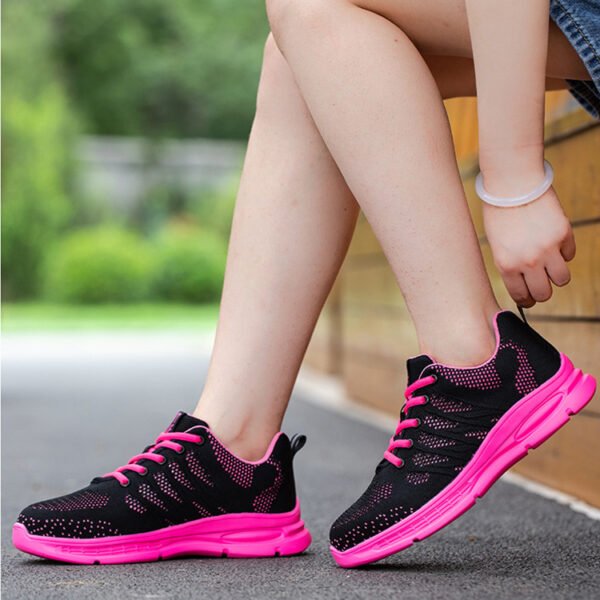 Women's Labor Protection Shoes Steel Bag Anti-smashing And Anti-penetration Lightweight Soft Sole Work Shoes - Image 4