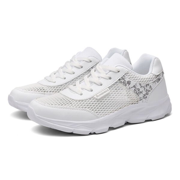 Women's Lightweight Summer Breathable Mesh Mom Sneakers - Image 3