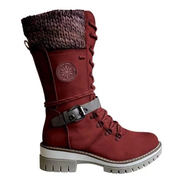 Autumn And Winter New Women's Riding Boots European And American Snow Boots - Image 5