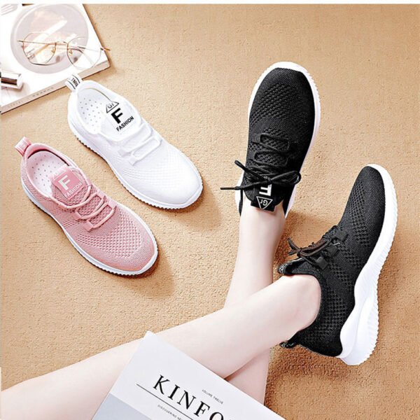 Women's Mesh Casual Running Shoes Korean Style All Match - Image 5