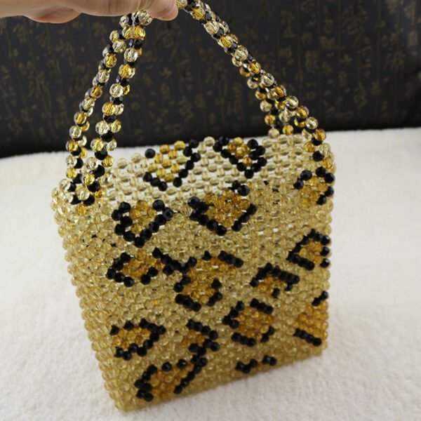 Woven Beaded Bag With Various Pattern Puzzles - Image 4