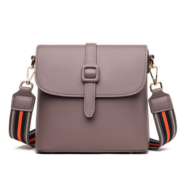 Women's Leather Strap Crossbody Shoulder Bag - Image 8