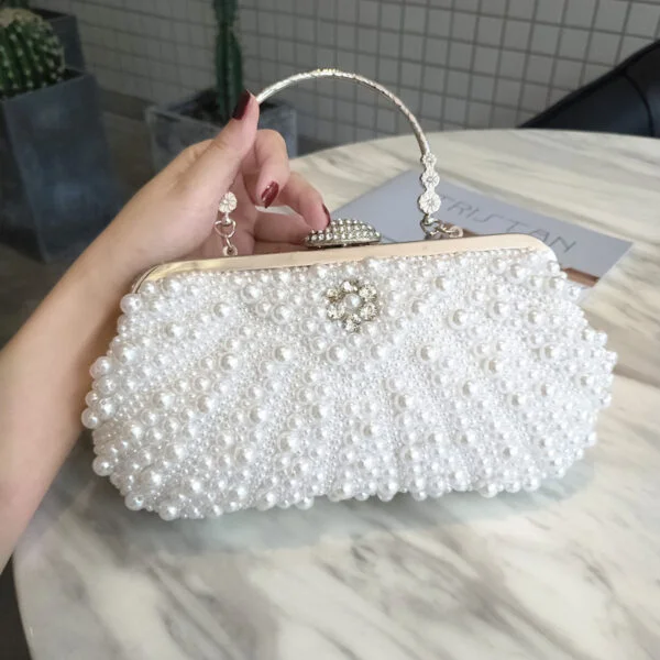 Banquet Pearl Cheongsam Crossover Clutch - Image 2