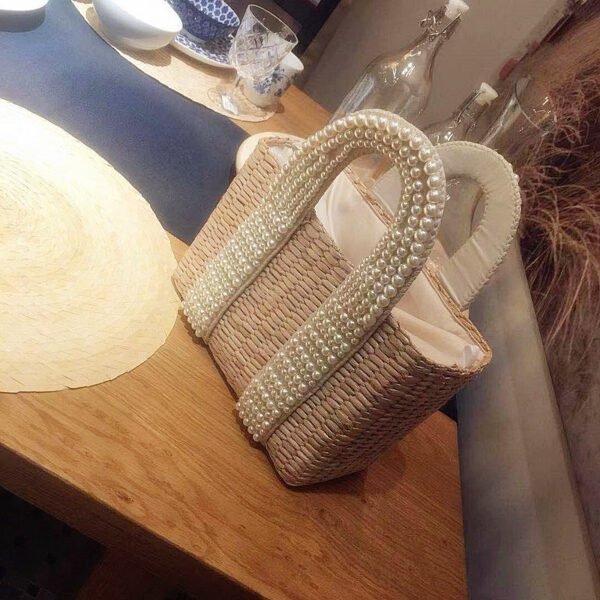 Autumn And Winter New Homemade Heavy Woven Diagonal Span Handbag - Image 8