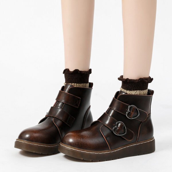 Autumn Winter Cute Retro Women's Martin Boots