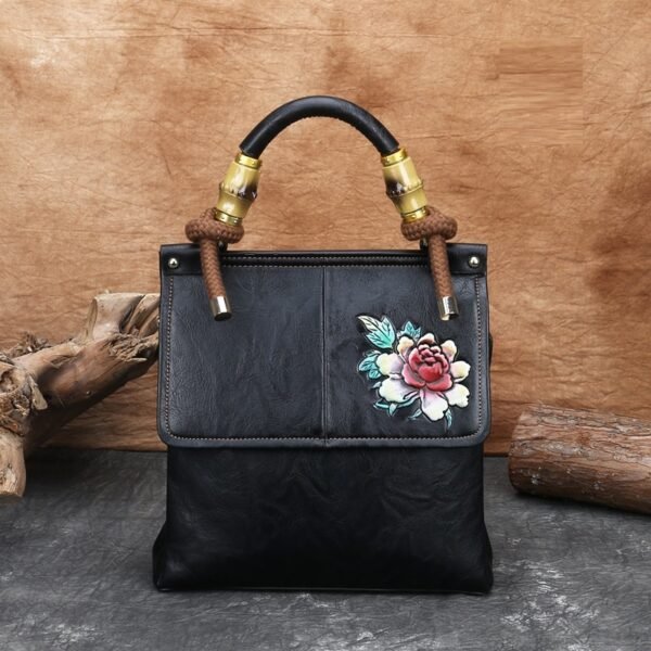 Women's High-end Literary Retro Style Shoulder Bag - Image 5