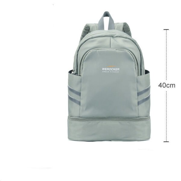 Women's Portable Folding Out Dry And Wet Separation Backpack - Image 4