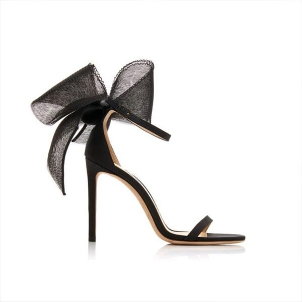 Asymmetrical Open-toe Stiletto Heels - Image 5