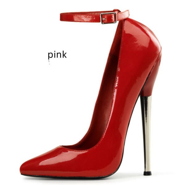 18cm Stiletto Pointed Toe Super High Heels - Image 3