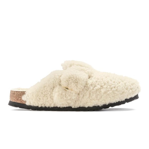 Women's Fleece-lined Baotou Cork Fluffy Slippers - Image 3