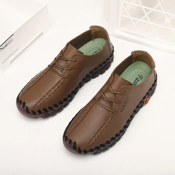 Beef Tendon Soft Bottom Not Tired Feet Flat Casual Shoes - Image 4