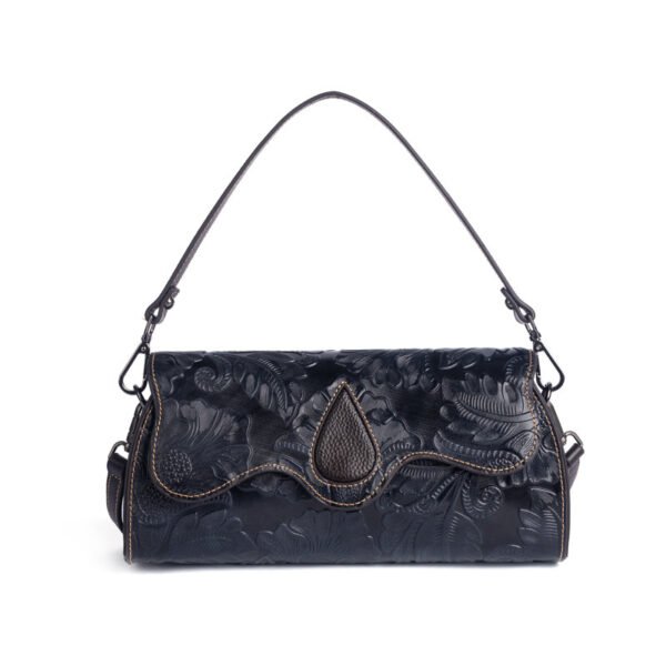 Women's Retro Leather Multifunctional Head Layer - Image 3