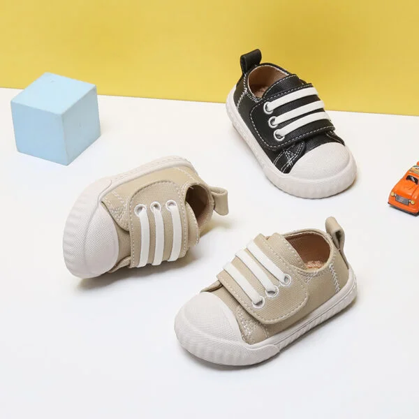 Baby Toddler Soft Bottom Non-slip Canvas Shoes - Image 5