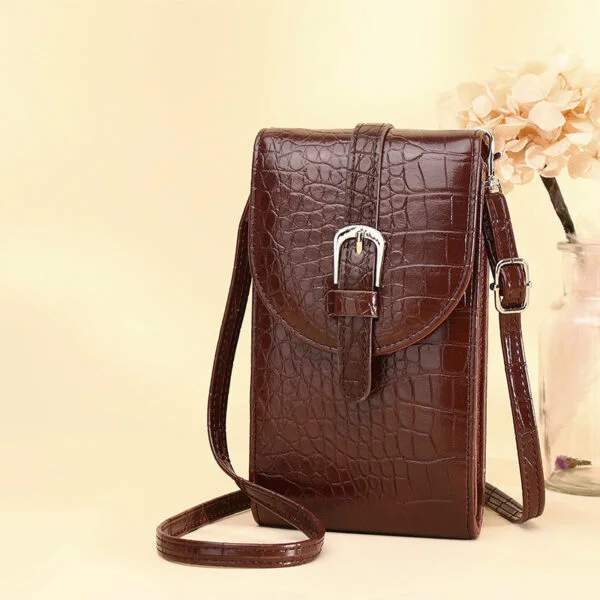 Xia Xiaofang Bag Belt Buckle Shoulder Bag Custom Mobile Phone Bag - Image 4