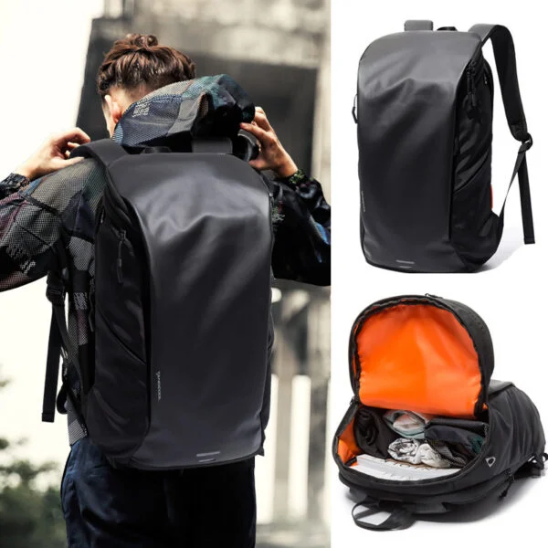 All-match Oxford Cloth Multi-compartment Functional Backpack Large Capacity - Image 4