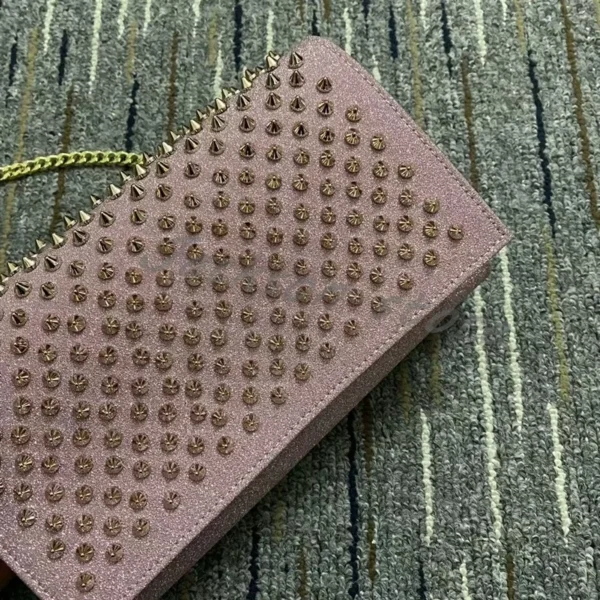 2024 Fashion Rivet Small Square Bag Daily Versatile Women Luxury Chain Crossbody Bag Banquet Female Shoulder Bag - Image 2