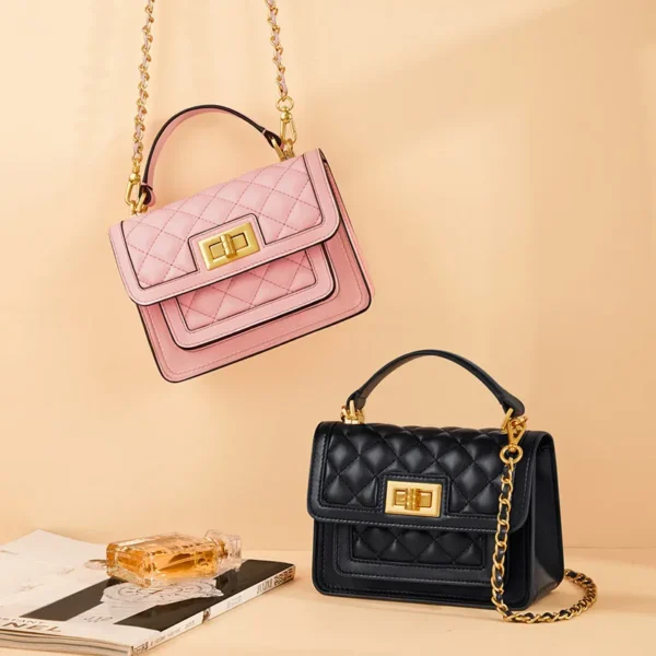 2021 new high-end bag ladies mini square bag fashion charm can be portable messenger bag small body large capacity shoulder bag - Image 5