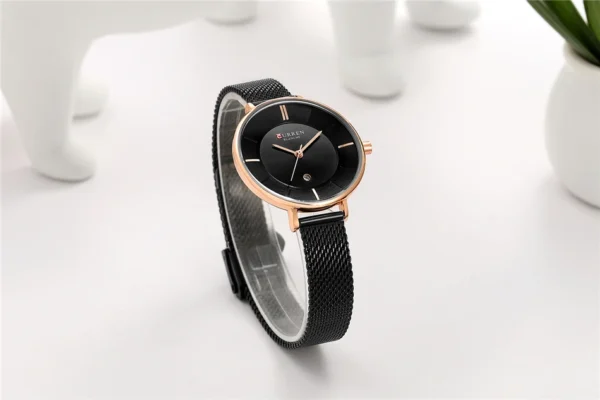 Women Watches Waterproof CURREN Quartz Wristwatches relogio feminino Fashion Watch Women Ladies Dress Analog Mesh Ladies Watches - Image 25