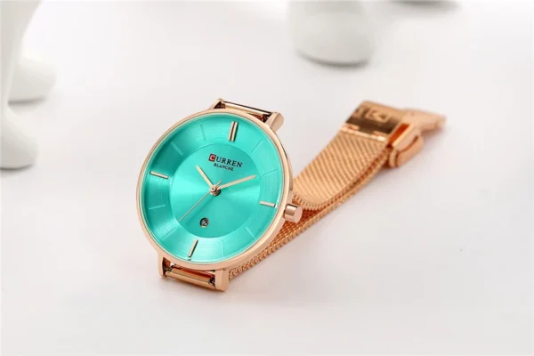 Women Watches Waterproof CURREN Quartz Wristwatches relogio feminino Fashion Watch Women Ladies Dress Analog Mesh Ladies Watches - Image 27