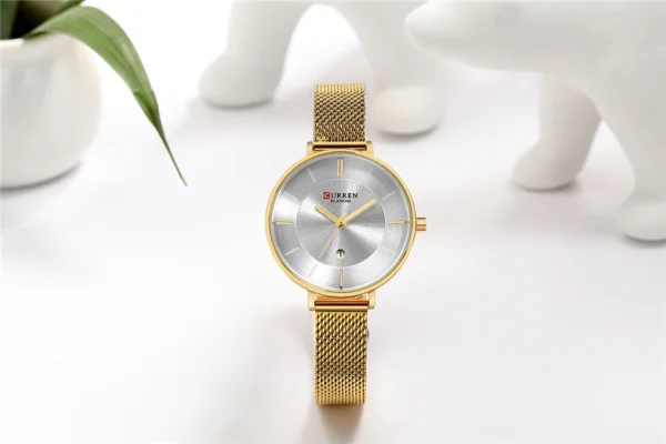 Women Watches Waterproof CURREN Quartz Wristwatches relogio feminino Fashion Watch Women Ladies Dress Analog Mesh Ladies Watches - Image 29