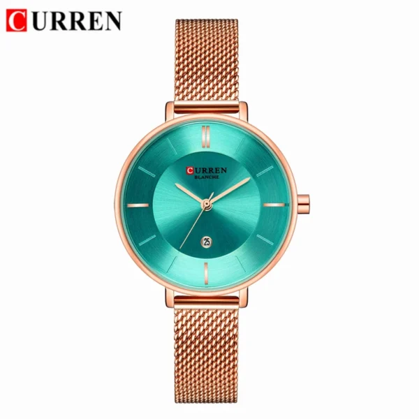 Women Watches Waterproof CURREN Quartz Wristwatches relogio feminino Fashion Watch Women Ladies Dress Analog Mesh Ladies Watches - Image 7