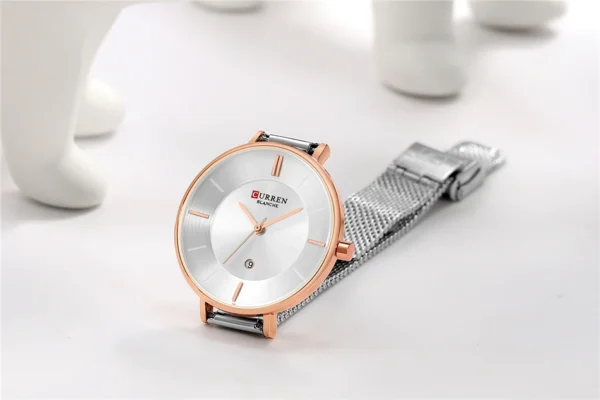 Women Watches Waterproof CURREN Quartz Wristwatches relogio feminino Fashion Watch Women Ladies Dress Analog Mesh Ladies Watches - Image 26