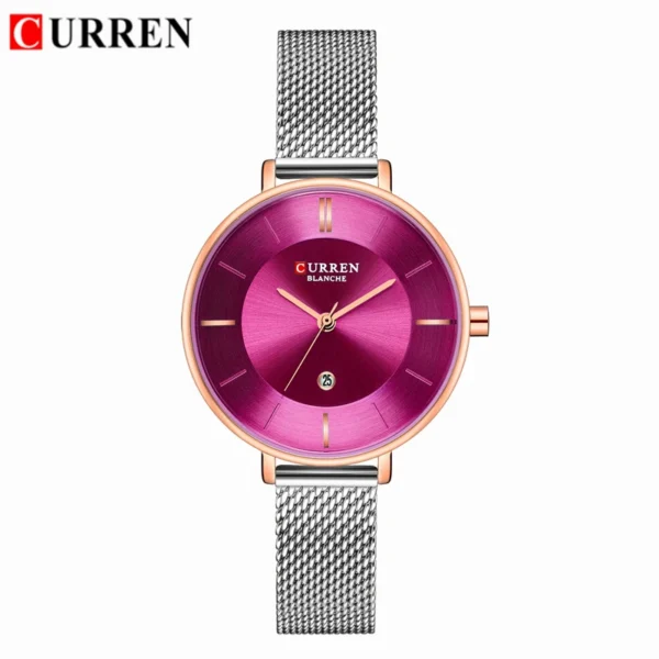 Women Watches Waterproof CURREN Quartz Wristwatches relogio feminino Fashion Watch Women Ladies Dress Analog Mesh Ladies Watches - Image 8