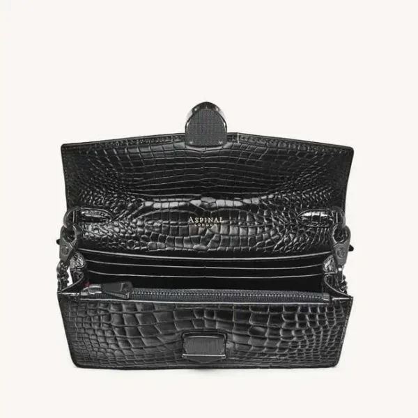 Alligator Women's Shoulder Bag Leather Arm Bag Casual Square Bag For Woman Bag Lady Crossbody Bag Woman Messenger Bag - Image 2