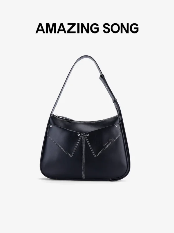 Amazing Song Collar bag L Shoulder Bag - Image 4