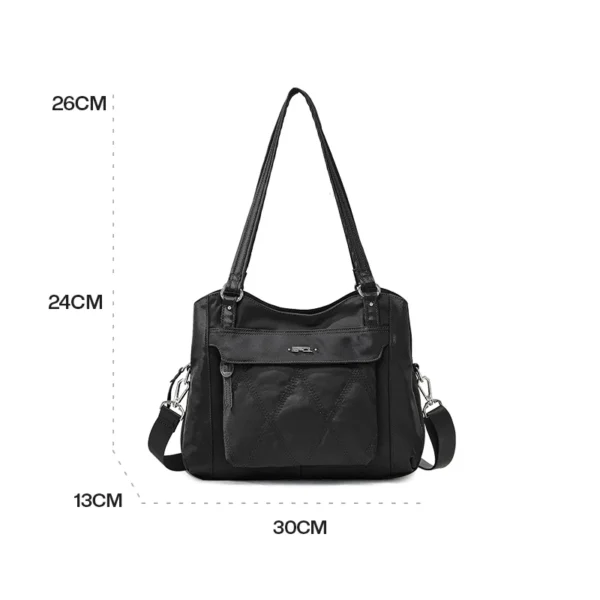 EPOL Shoulder Bags for Women 2023 New Elegant Shopping Waterproof Versatile Casual Large Capacity High Quality Bags 6071-02 - Image 9