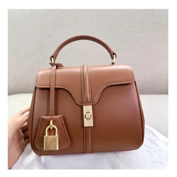 Fashionable new leather handbag large capacity shoulder crossbody women's bag designer bags  purses and handbags  luxury bags - Image 8