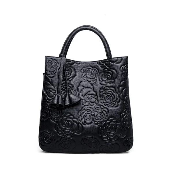 ZOOLER Full 100% Real Leather Women Hand Bags Trendy Ladies Cow Skin Handbag  Luxury Designer Big Totes Formal Black#YC225 - Image 7