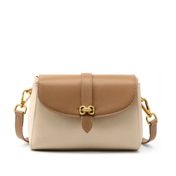 Women's 2024 New Messenger Small Bag High Sense Summer Versatile Shoulder Square Leather Women's Bag - Image 5