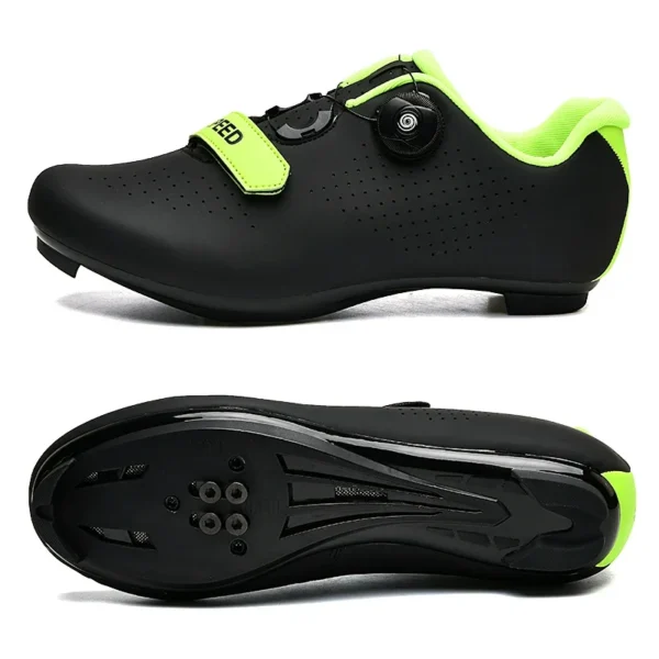 2023 New Road Bicycle Shoes Men Cycling Sneaker Mtb Clits Route Cleat Dirt Bike Speed Flat Sports Racing Women Spd Pedal Shoes - Image 8