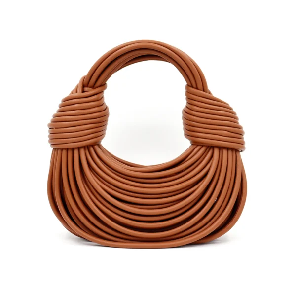 Bag For Women Handbags New In 2024 Trends Luxury Designer Brand Bags Handwoven Noodle Rope Knotted Pulled Bread - Image 8